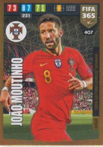 Adrenalyn XL FIFA 365 2020 - 407 João Moutinho  - Portugal - UEFA Nations League Winner