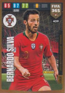 Adrenalyn XL FIFA 365 2020 - 409 Bernardo Silva  - Portugal - UEFA Nations League Winner