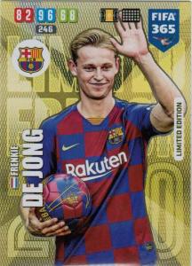 Adrenalyn XL FIFA 365 2020 - Frenkie de Jong (FC Barcelona)  - Limited Edition