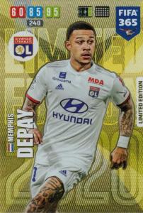 Adrenalyn XL FIFA 365 2020 - Memphis Depay (Olympique Lyonnais)  - Limited Edition
