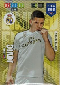 Adrenalyn XL FIFA 365 2020 - Luke Jović (Real Madrid CF)  - Limited Edition