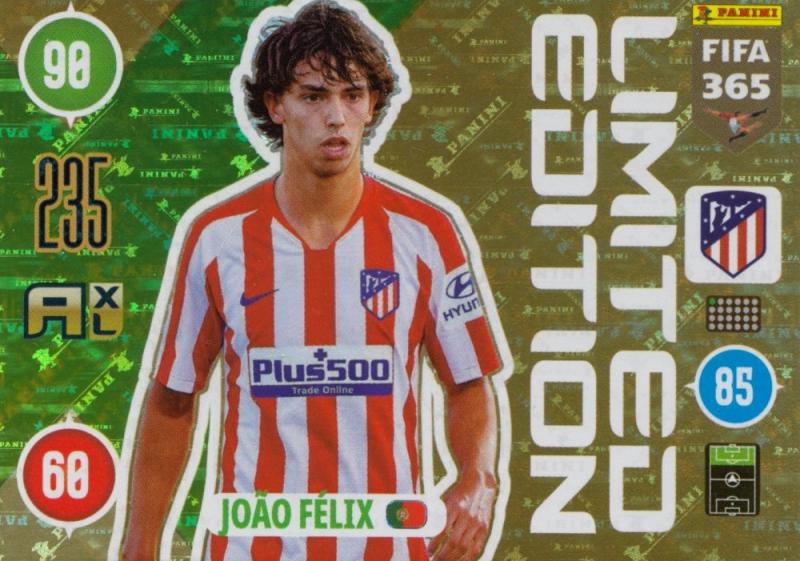 Adrenalyn XL FIFA 365 2021 - João Félix (Atletico Madrid) - Limited Edition
