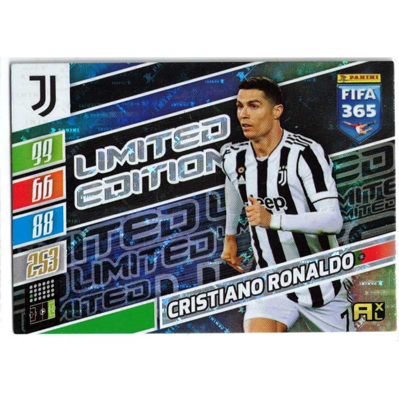Adrenalyn Fifa 365 2022 - Cristiano Ronaldo (Juventus) - Limited Edition
