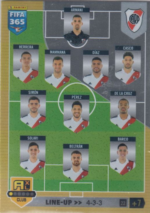 FIFA23 - 022 - Line-Up (C.A.River Plate)