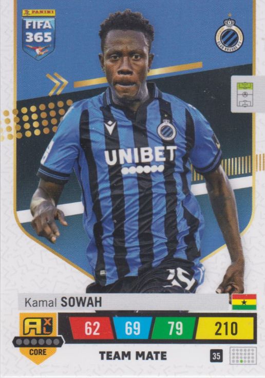 FIFA23 - 035 - Kamal Sowah (Club Brugge KV)
