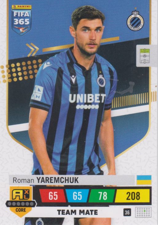 FIFA23 - 036 - Roman Yaremchuk (Club Brugge KV)