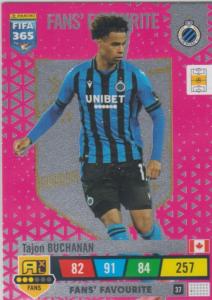 FIFA23 - 037 - Tajon Buchanan (Club Brugge KV) - Fans' Favourite
