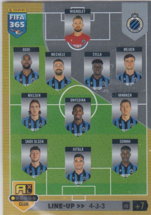 FIFA23 - 040 - Line-Up (Club Brugge KV)