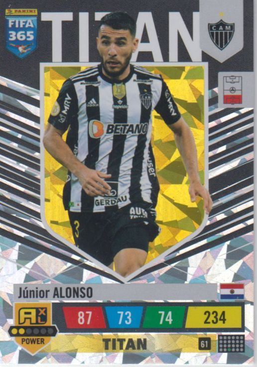 FIFA23 - 061 - Junior Alonso (Clube Atletico Mineiro) - Titan
