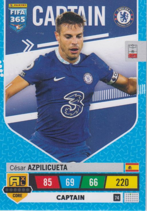 FIFA23 - 074 - Cesar Azpilicueta (Chelsea) - Captain