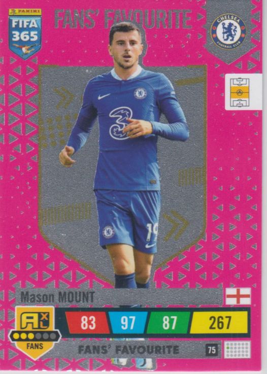 FIFA23 - 075 - Mason Mount (Chelsea) - Fans' Favourite