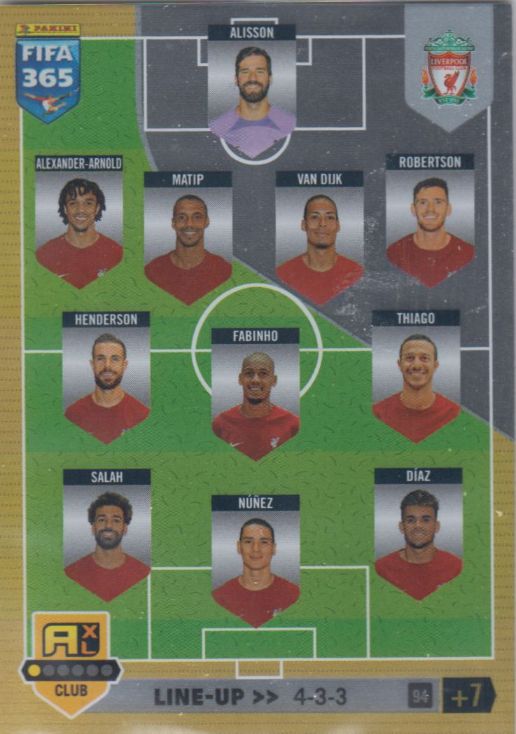 FIFA23 - 094 - Line-Up (Liverpool)