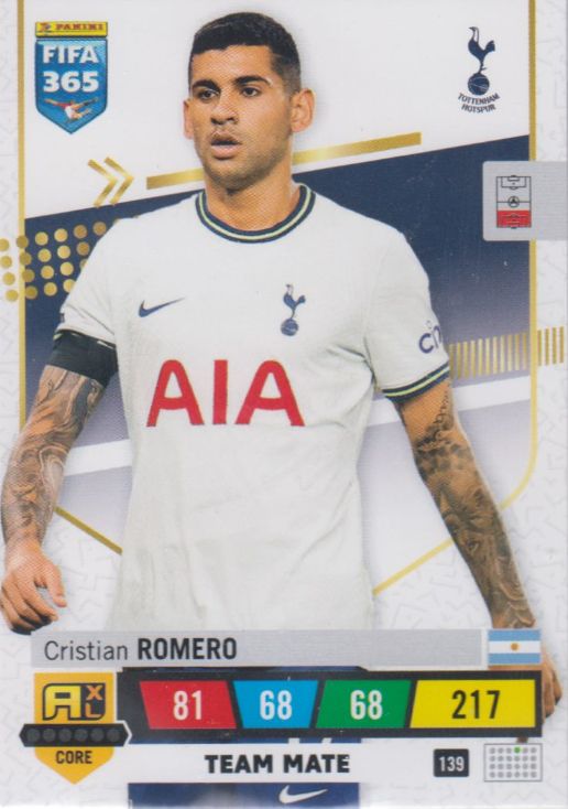 FIFA23 - 139 - Cristian Romero (Tottenham Hotspur)
