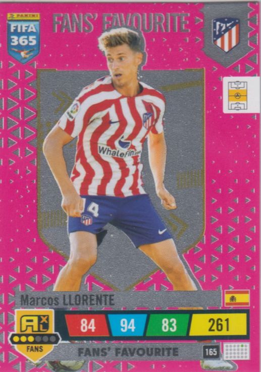 FIFA23 - 165 - Marcos Llorente (Atletico de Madrid) - Fans' Favourite
