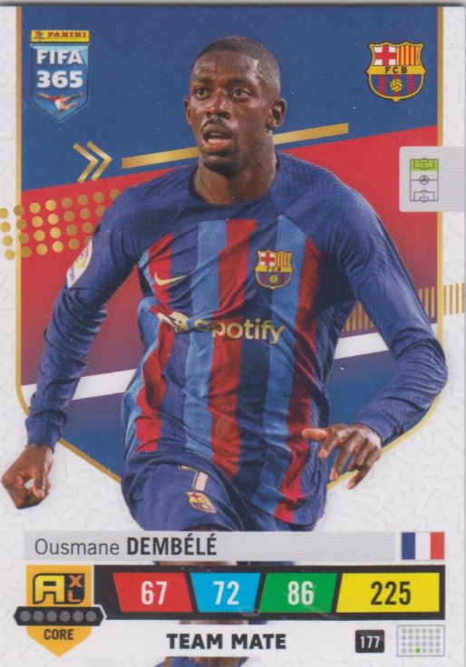 FIFA23 177 Ousmane Dembele FC Barcelona fifa23-177-ousmane-dembele-fc-barcelona