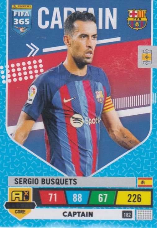 FIFA23 - 182 - Sergio Busquets (FC Barcelona) - Captain
