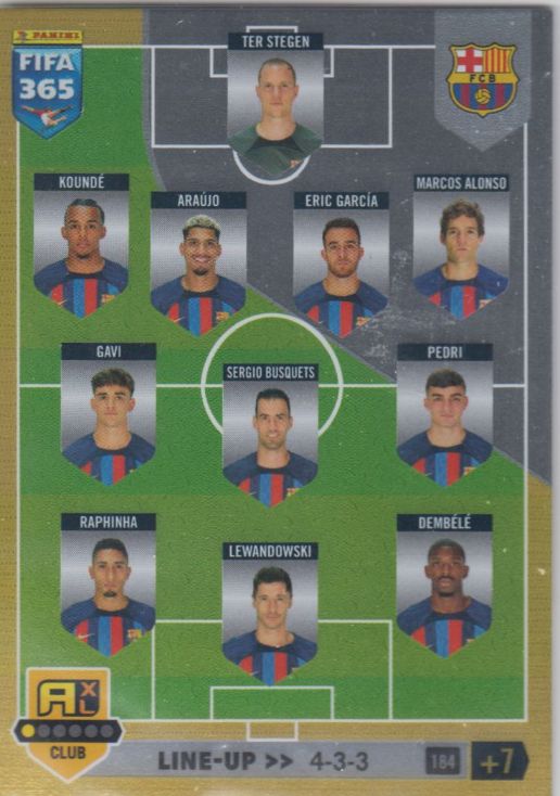 FIFA23 - 184 - Line-Up (FC Barcelona)