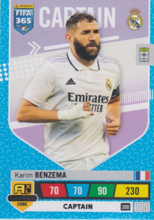 FIFA23 - 200 - Karim Benzema (Real Madrid CF) - Captain