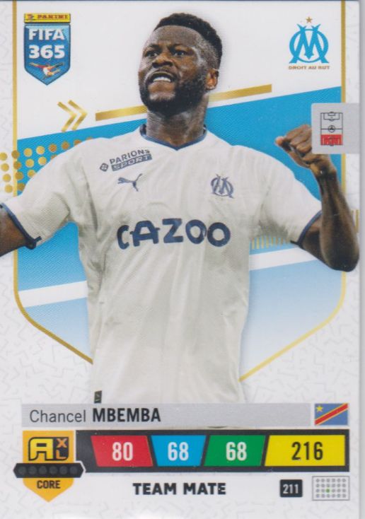 FIFA23 - 211 - Chancel Mbemba (Olympique de Marseille)