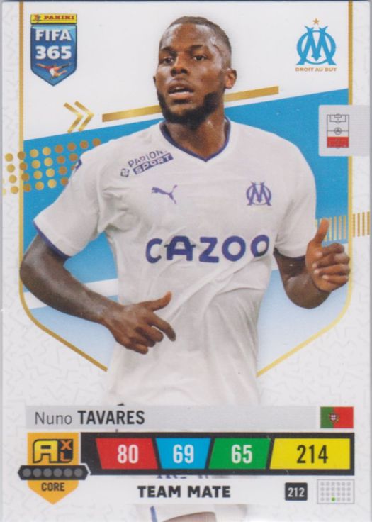 FIFA23 - 212 - Nuno Tavares (Olympique de Marseille)