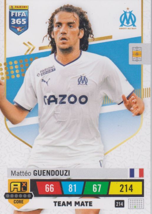 FIFA23 - 214 - Matteo Guendouzi (Olympique de Marseille)