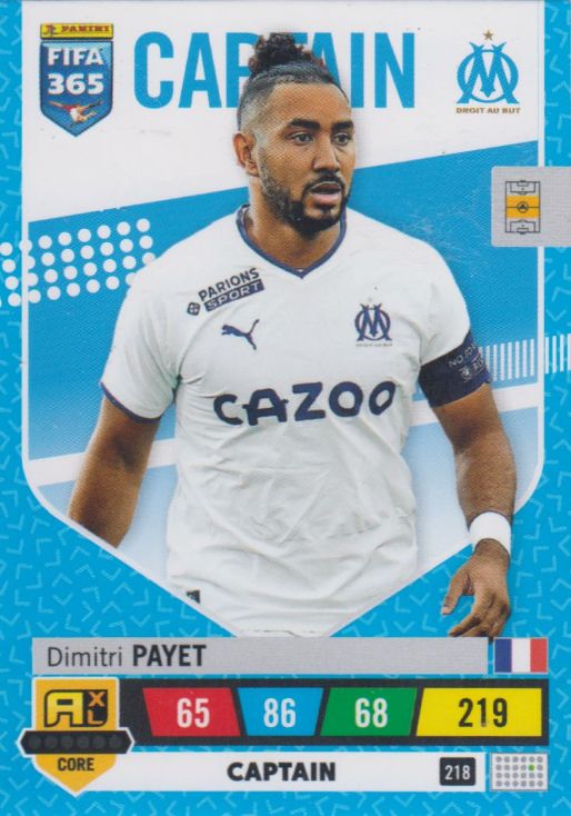 FIFA23 - 218 - Dimitri Payet (Olympique de Marseille) - Captain