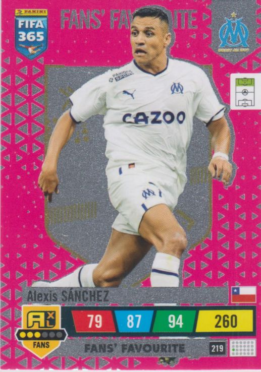 FIFA23 - 219 - Alexis Sanchez (Olympique de Marseille) - Fans' Favourite