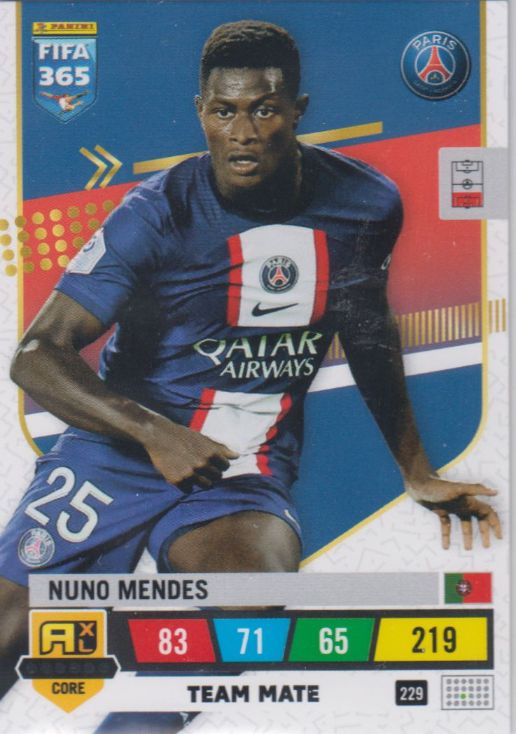 FIFA23 - 229 - Nuno Mendes (Paris Saint-Germain)