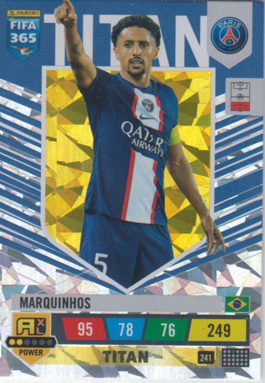 FIFA23 - 241 - Marquinhos (Paris Saint-Germain) - Titan