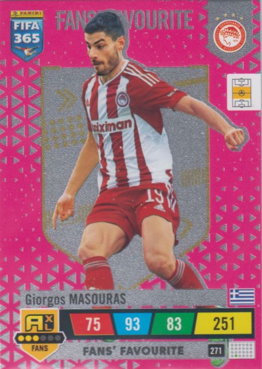 FIFA23 - 271 - Giorgos Masouras (Olympiacos FC) - Fans' Favourite