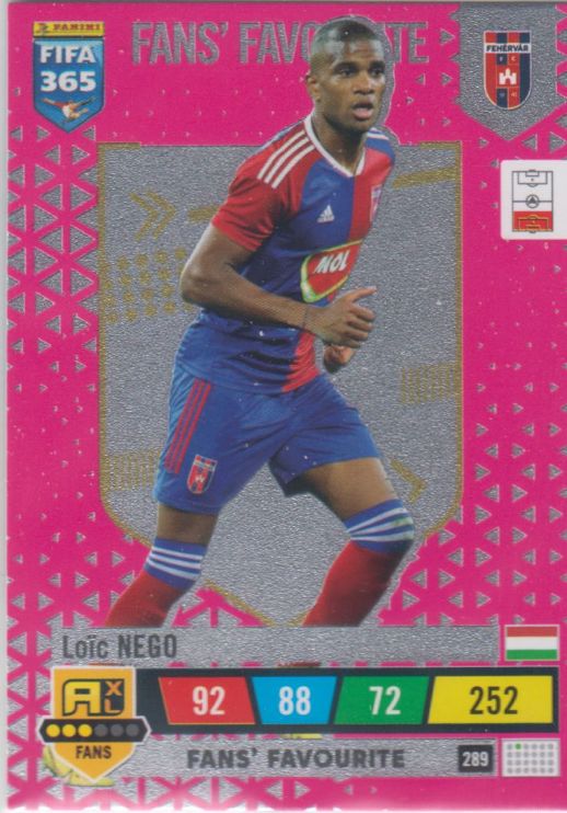FIFA23 - 289 - Loic Nego (MOL Fehervar FC) - Fans' Favourite