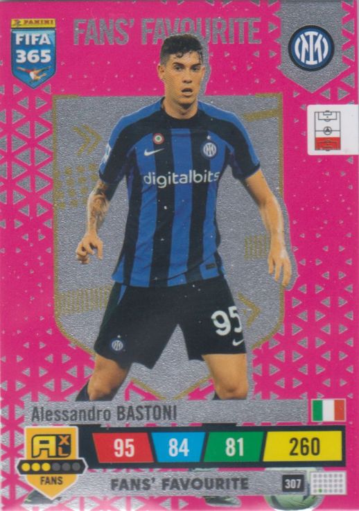 FIFA23 - 307 - Alessandro Bastoni (FC Internazionale Milano) - Fans' Favourite