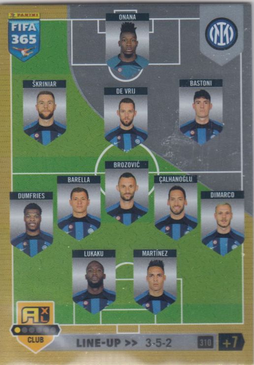 FIFA23 - 310 - Line-Up (FC Internazionale Milano)