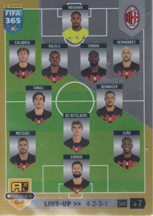 FIFA23 - 346 - Line-Up (AC Milan)