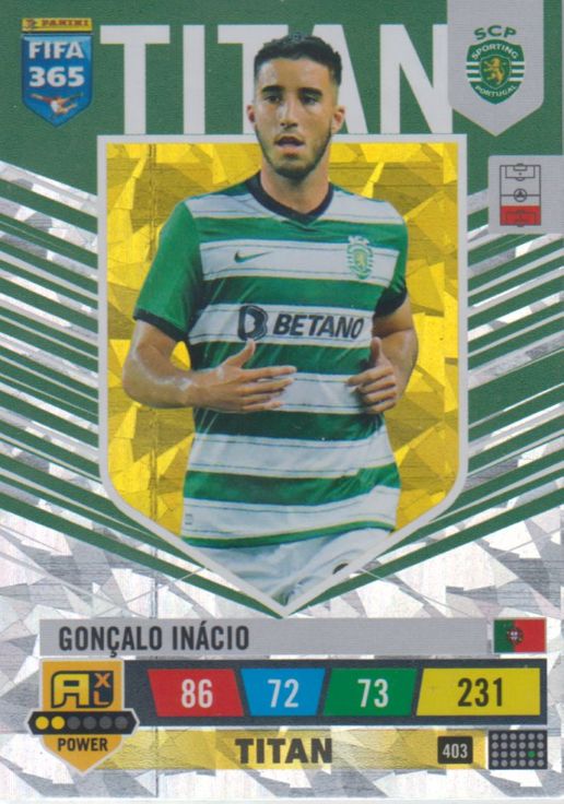 FIFA23 - 403 - Goncalo Inacio (Sporting CP) - Titan