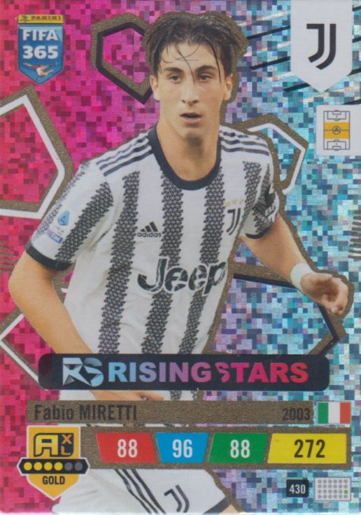 FIFA23 - 430 - Fabio Miretti (Juventus) - Rising Stars
