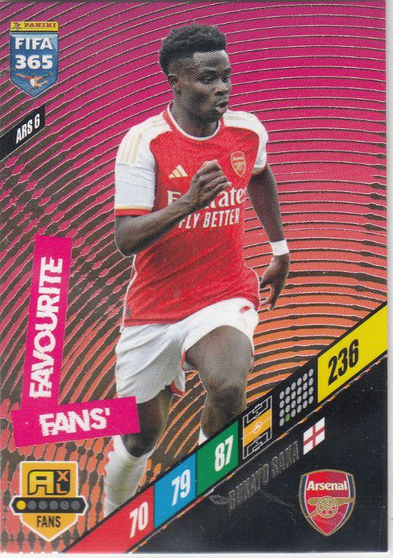FIFA24 - 051 - Bukayo Saka (Arsenal) - Fans' Favourite [ARS 6]