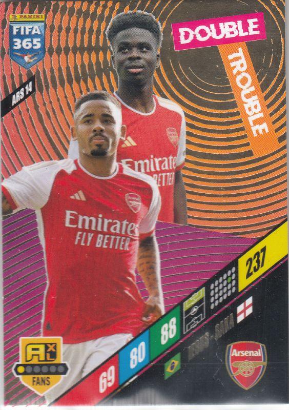 FIFA24 - 059 - Jesus / Saka (Arsenal) - Double Trouble [ARS 14]