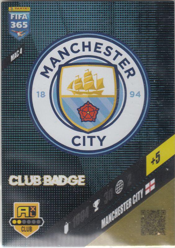 FIFA24 - 085 - Club Badge (Manchester City) [MAC 4]