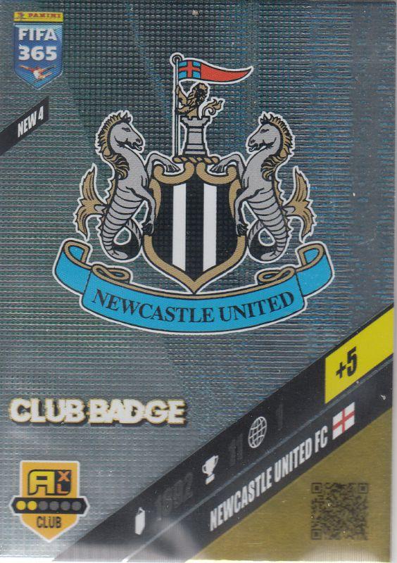FIFA24 - 121 - Club Badge (Newcastle United) [NEW 4]