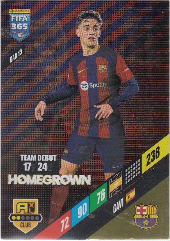 FIFA24 - 168 - Gavi (FC Barcelona) - Homegrown [BAR 15]