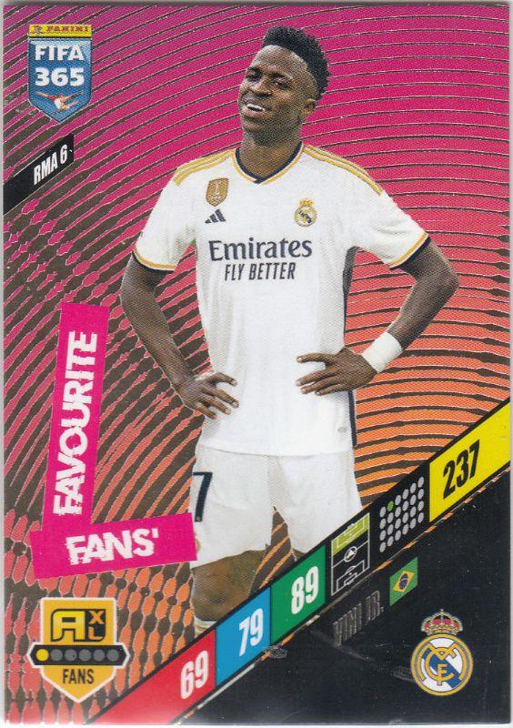 FIFA24 - 177 - Vini Jr (Real Madrid CF) - Fans' Favourite [RMA 6]