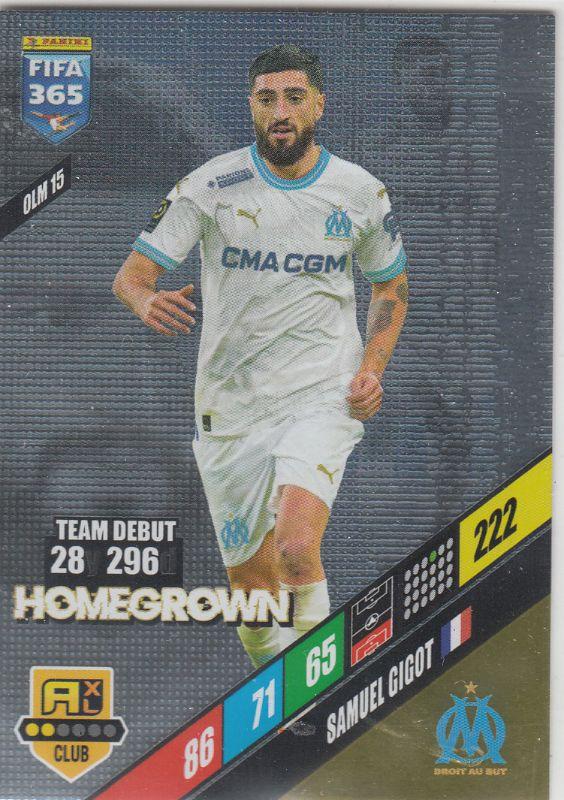 FIFA24 - 204 - Samuel Gigot(Olympique de Marseille) - Homegrown [OLM 15]