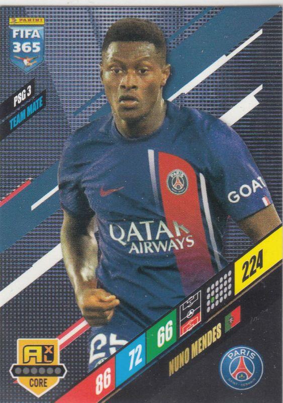 FIFA24 - 210 - Nuno Mendes (Paris Saint-Germain) [PSG 3]