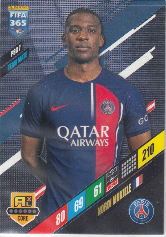 FIFA24 - 214 - Nordi Mukiele (Paris Saint-Germain) [PSG 7]