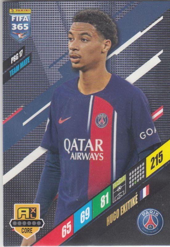 FIFA24 - 224 - Hugo Ekitike (Paris Saint-Germain) [PSG 17]