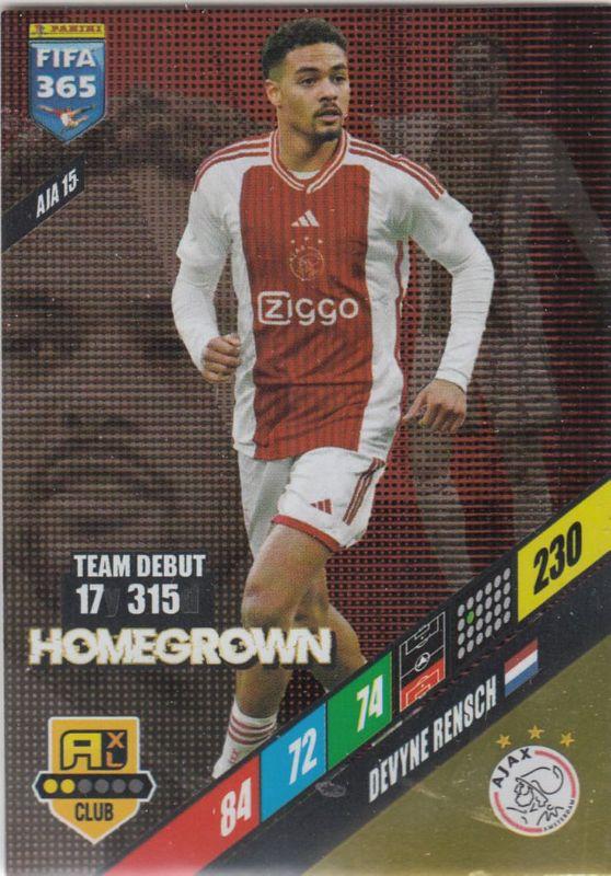 FIFA24 - 348 - Devyne Rensch (AFC Ajax) - Homegrown [AJA 15]