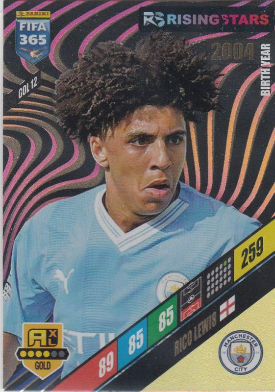 FIFA24 - 435 - Rico Lewis (Manchester City) - Rising Star [GOL 12]