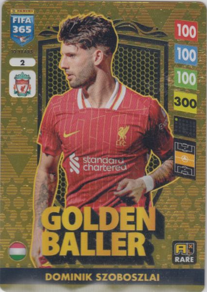 FIFA25 - 002 - Dominik Szoboszlai (Liverpool) - Golden Baller