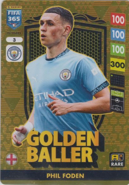 FIFA25 - 003 - Phil Foden (Manchester City) - Golden Baller